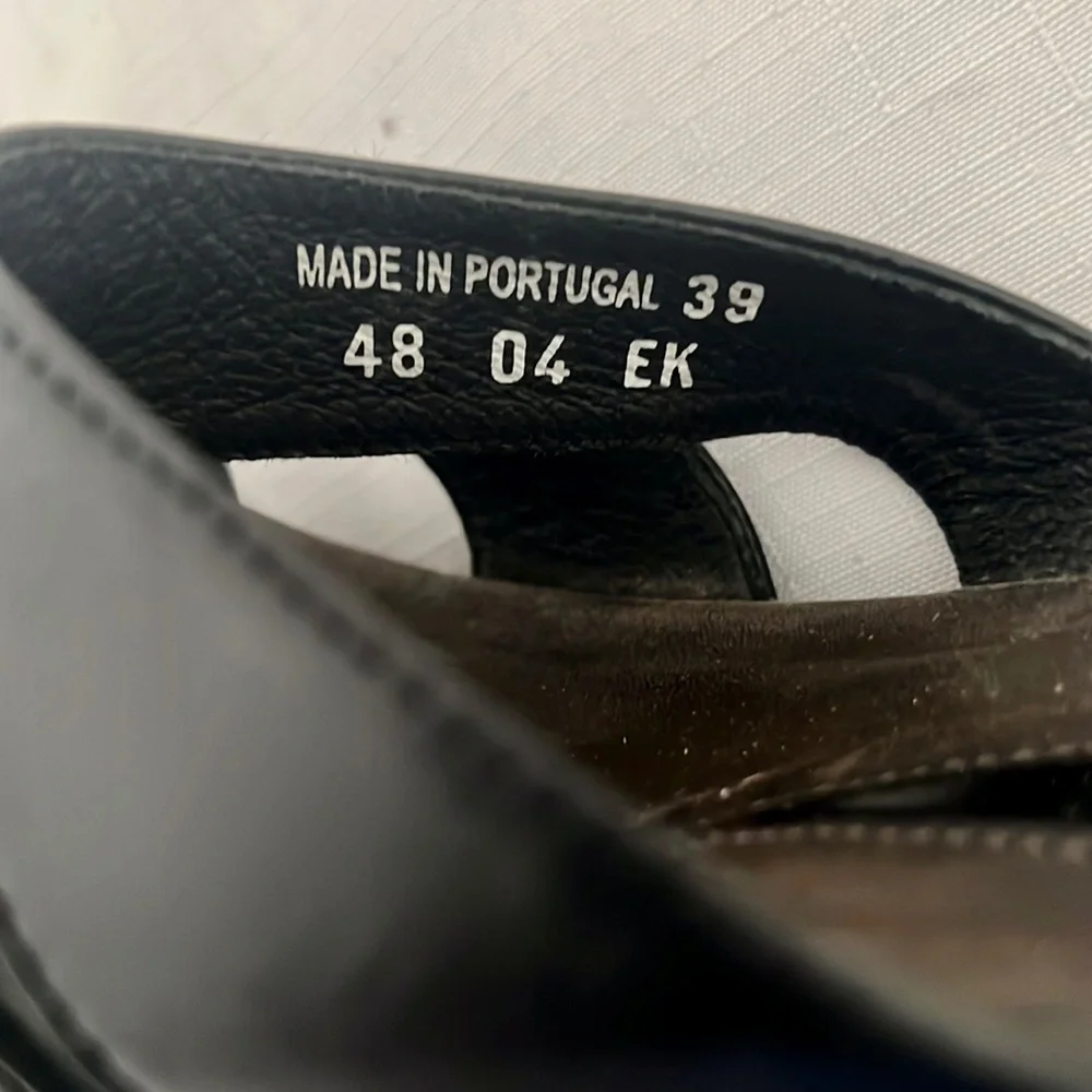 Dansko / Wedge / Leather Slip~On Sandals - Picture 12 of 13